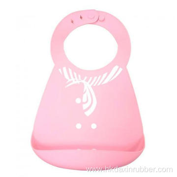 Waterproof Feeding Baby Cartoon Silicone Bib